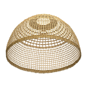 Abat-jour en feuille de palmier et posidonie ∅ 50cm - Biga
