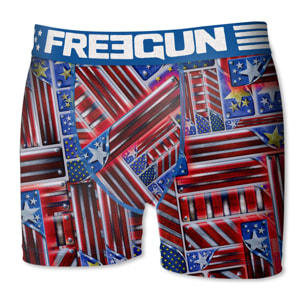calzoncillo boxer freegun para niño ametallican