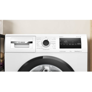 Lave linge hublot BOSCH WAN2827QFR - 8 kg - 1400 tr/min - Classe A - Moteur induction