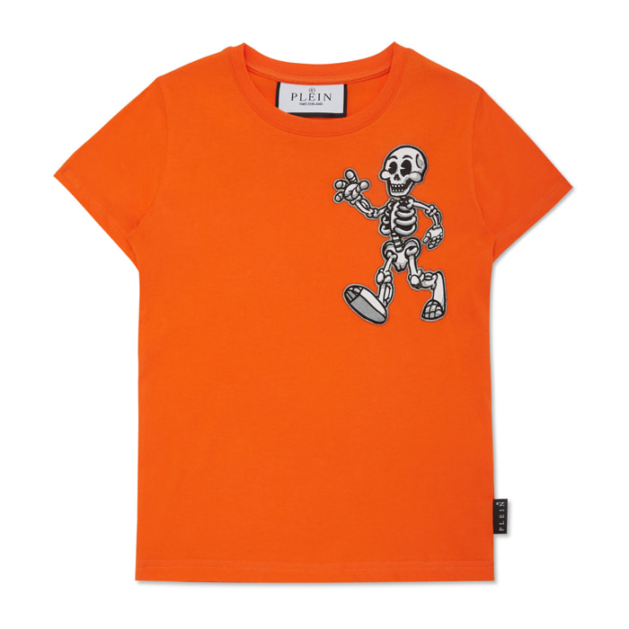 PHILIPP PLEIN T-Shirt Round Neck Ss SKULL