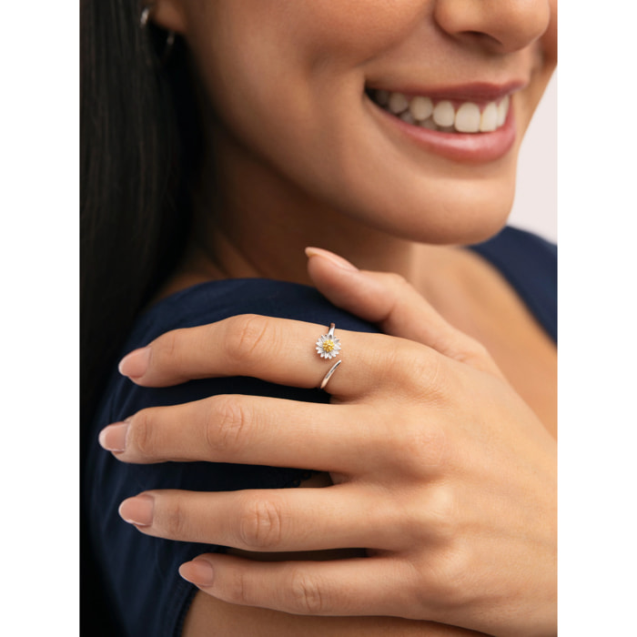 Anello Margherita Argento