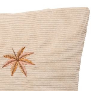 Coussin Automne rectangulaire 38x58cm blanc