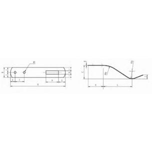 Ressort de placard ACL 120 MONIN - 7230 - 282230