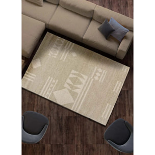 VENUS Alfombra estilo nórdico en beige, varias medidas disponibles.