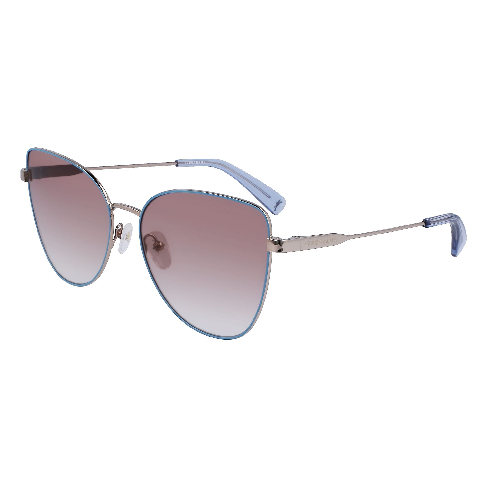 Longchamp - lunettes de soleil - gris - Couleur des verres : bleu - indice solaire : cat. 2