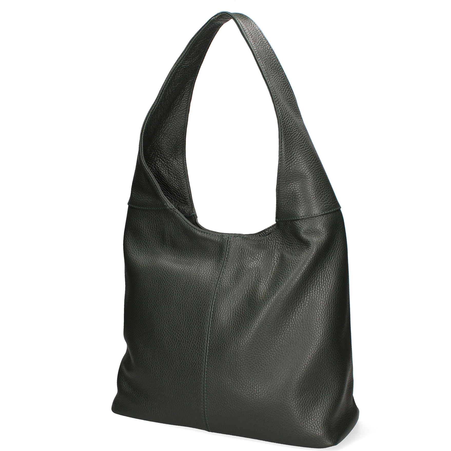 Borsa a spalla da donna In Vera pelle Made in Italy 39x55x13 cm