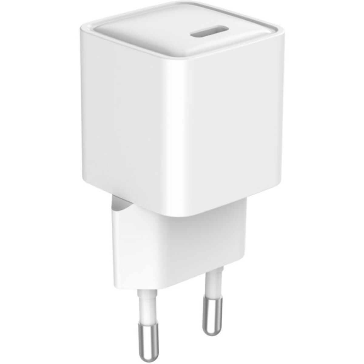 Chargeur ESSENTIELB 30W charge rapide + GaN USB-C Blanc
