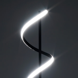 Tomasucci Lampadaire SPRING Noir