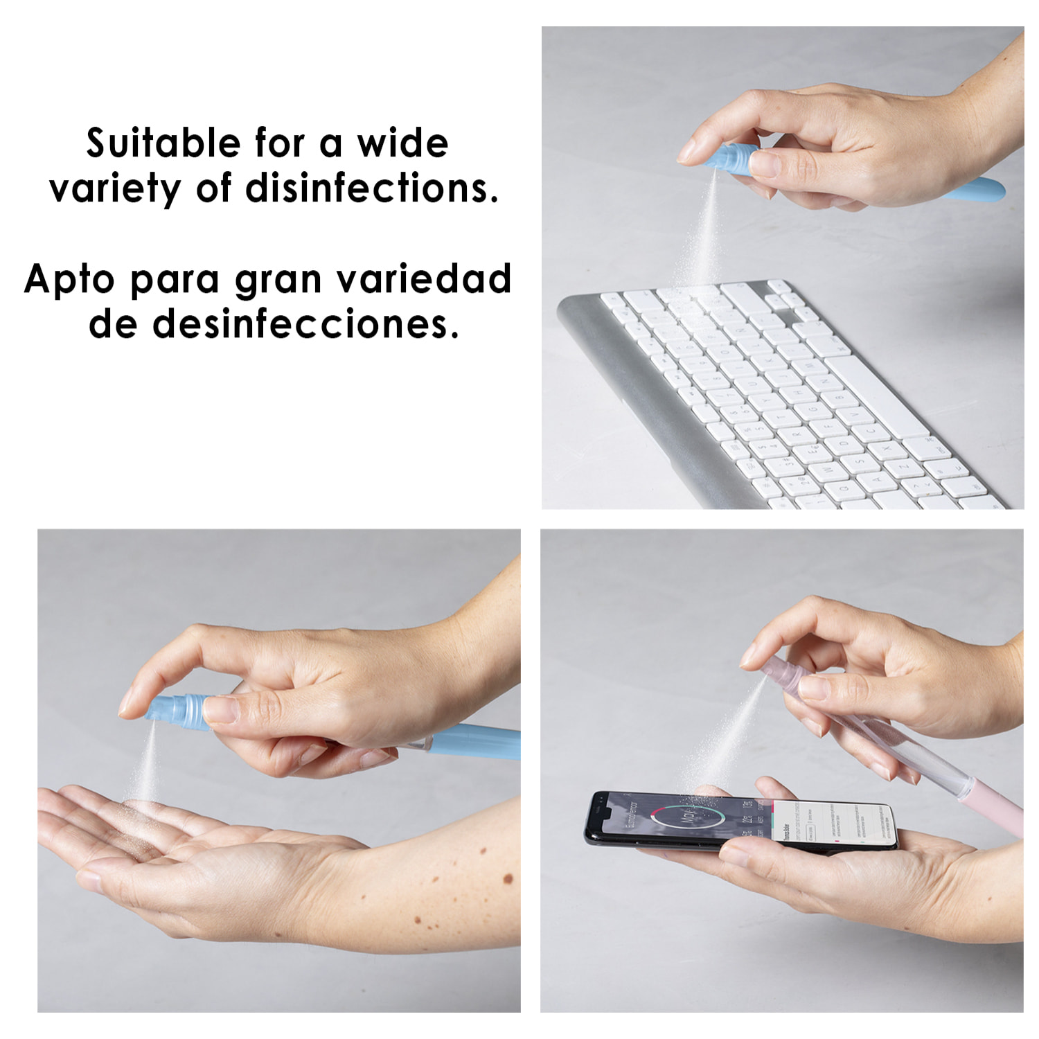 Penna con dispenser di gel idroalcolico