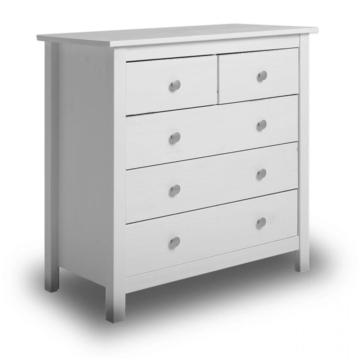 Cómoda Bay 5 cajones Blanco