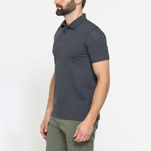 POLO MANICA CORTA TINTA UNITA IN DRY COTTON PIQUET
