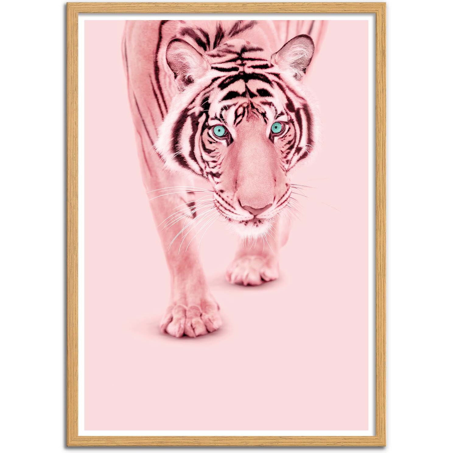 Affiche - Pink tiger - Paul Fuentes