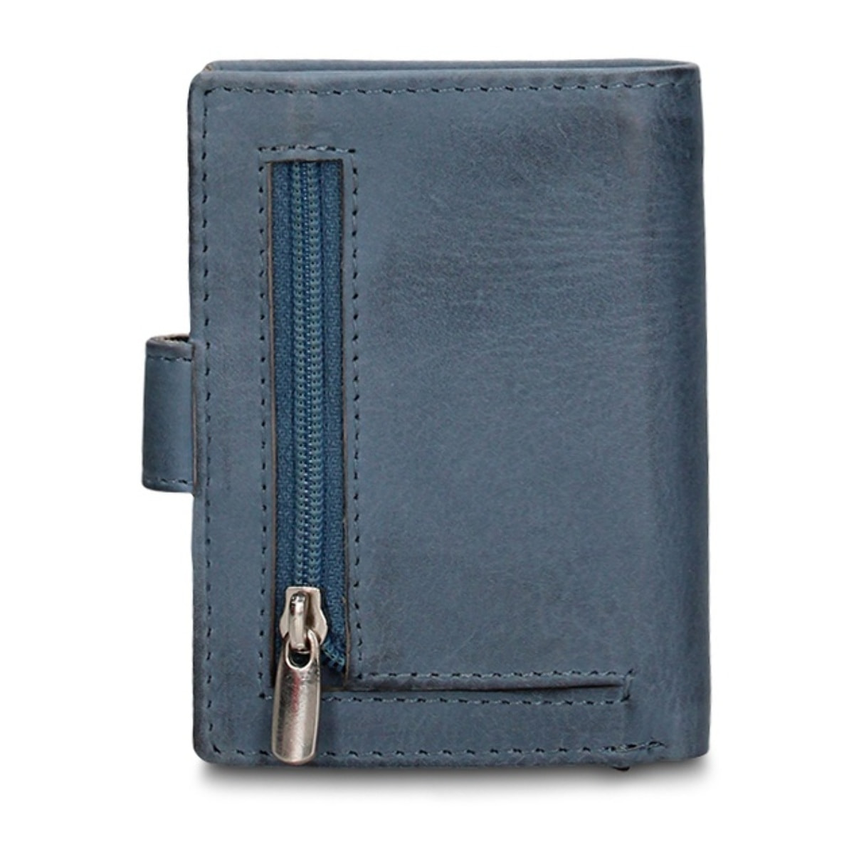 Portafoglio uomo in vera pelle - Modello Astor Prime - Casual - 7.5 x 10.0 x 2.0 cm