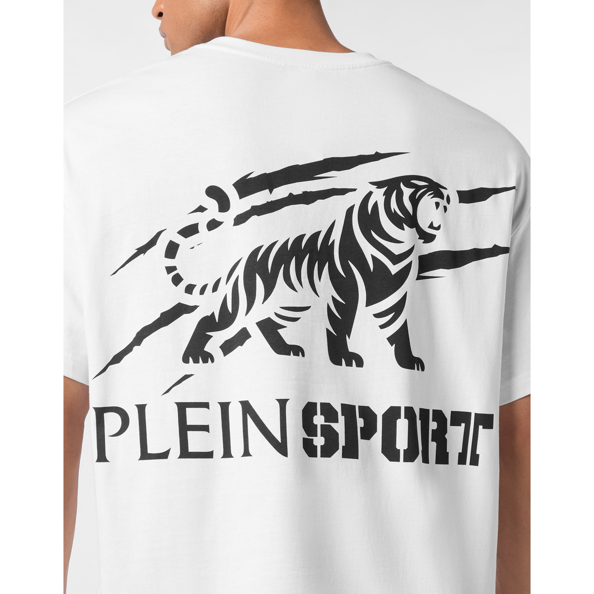 PLEIN SPORT Camiseta Cuello Redondo Ss TIGER