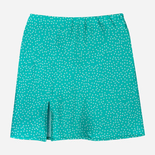 Mini falda estampado lunares