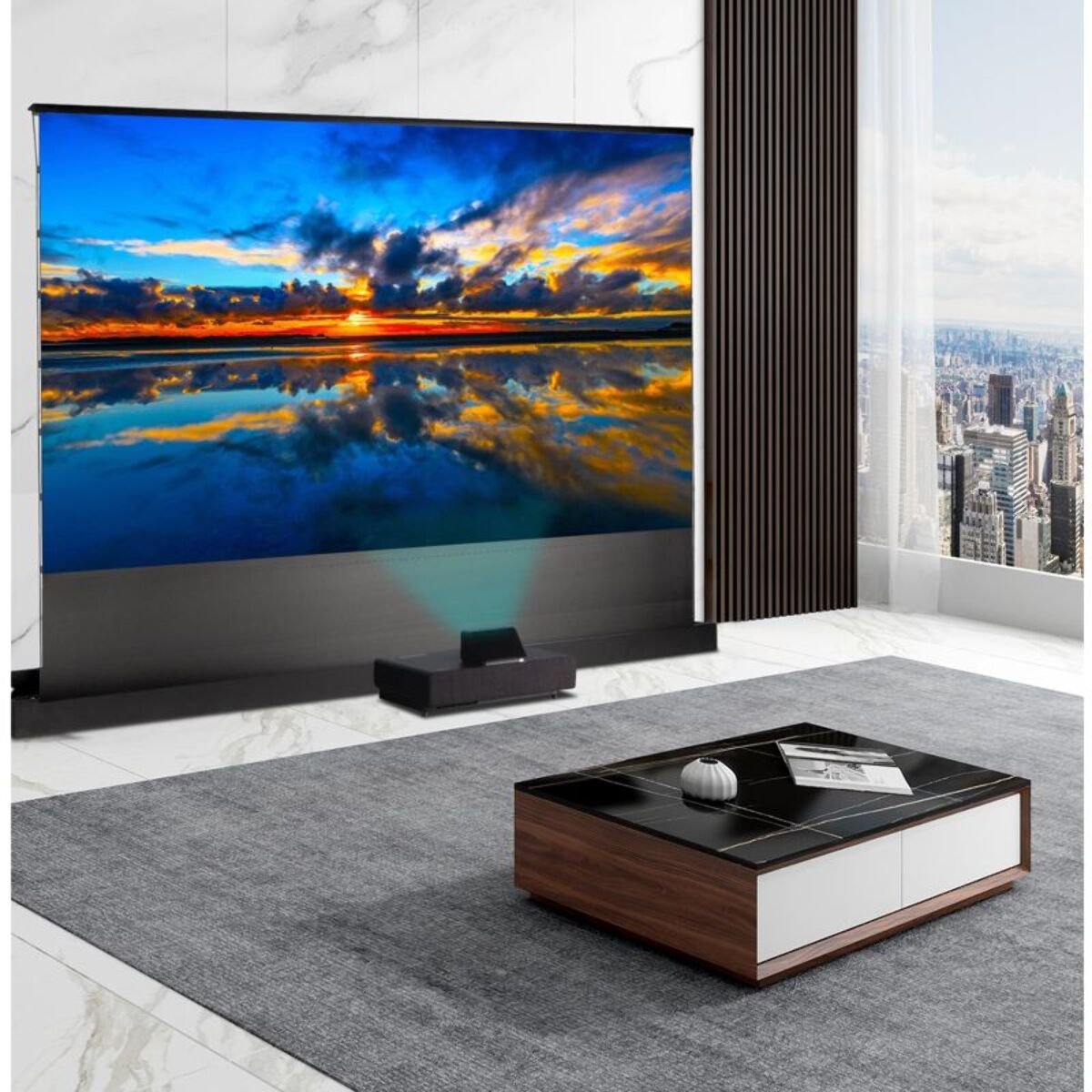 Ecran de projection LUMENE EDEN EXTRA BRIGHT 270C UST ALR