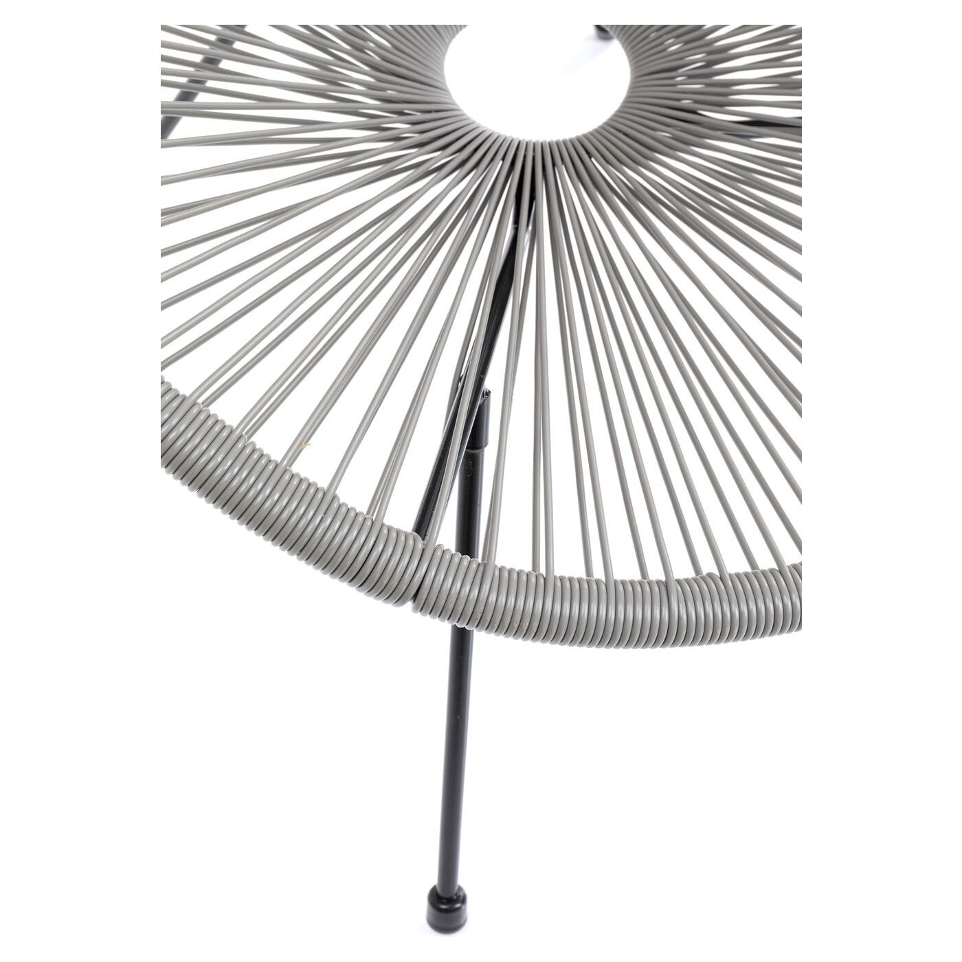 Fauteuil de jardin Acapulco gris Kare Design