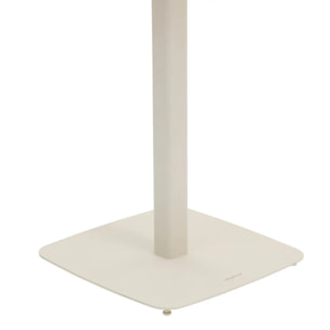 Table haute de jardin 2 places Alegoria 70x70cm argile