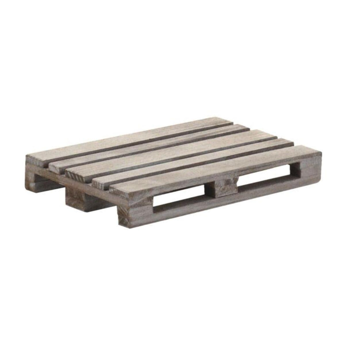 Pallet grigio cm18x12h2,5