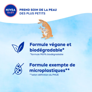 Pack de 10 - NIVEA - Lingettes Bébé 99% Pure Water 10 paquets de 57 Pièces