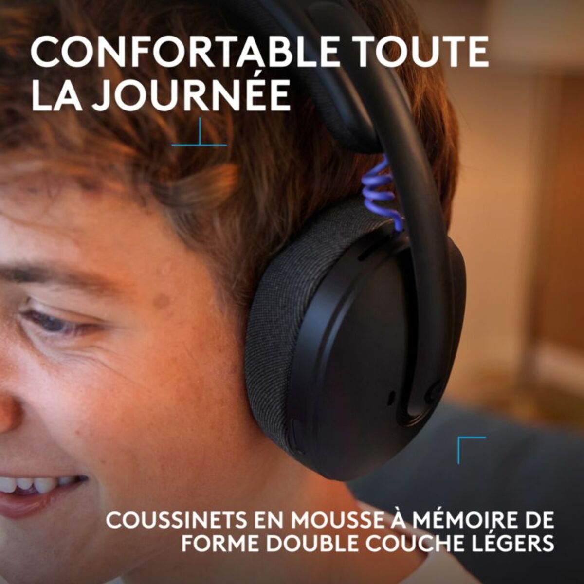 Casque gamer LOGITECH G325 Noir