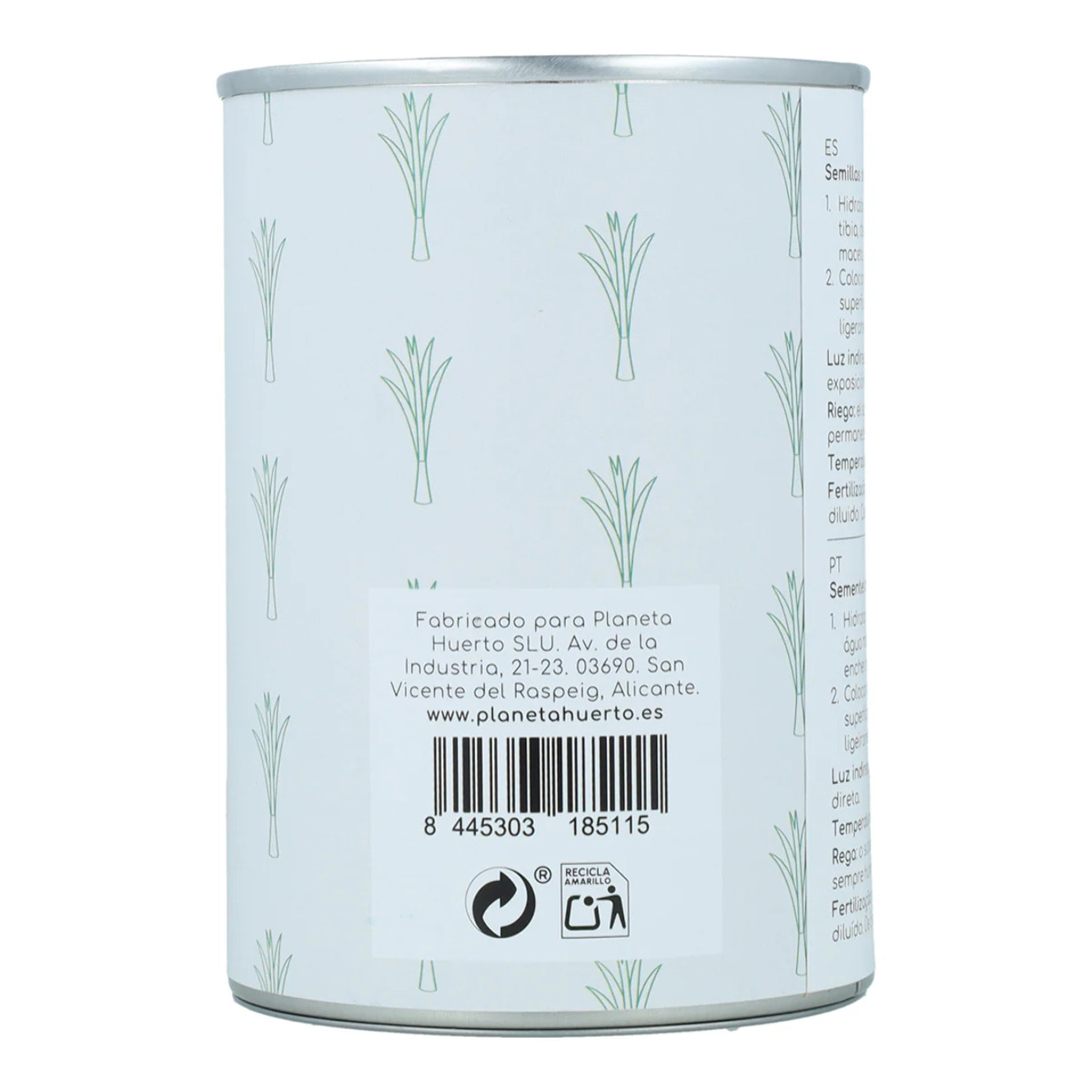 Kit de cultivo aromáticas Cebollino Planeta Huerto