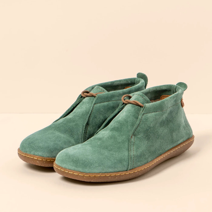 Botines N5290 SILK SUEDE JADE / EL VIAJERO color Jade