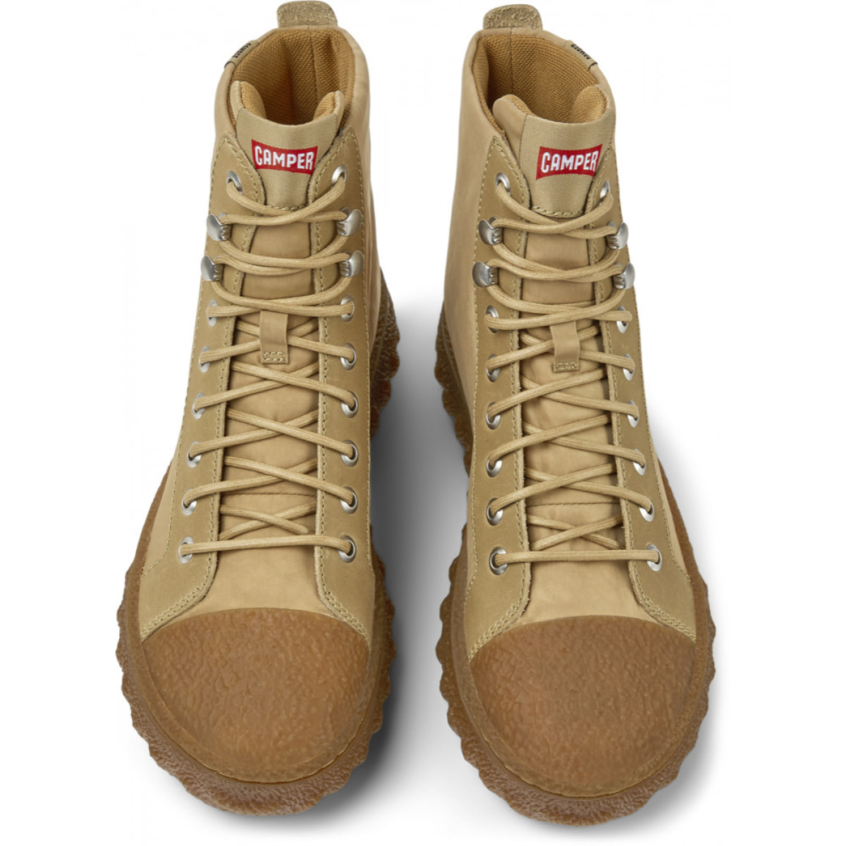 CAMPER Ground - Stivaletti Donna Beige