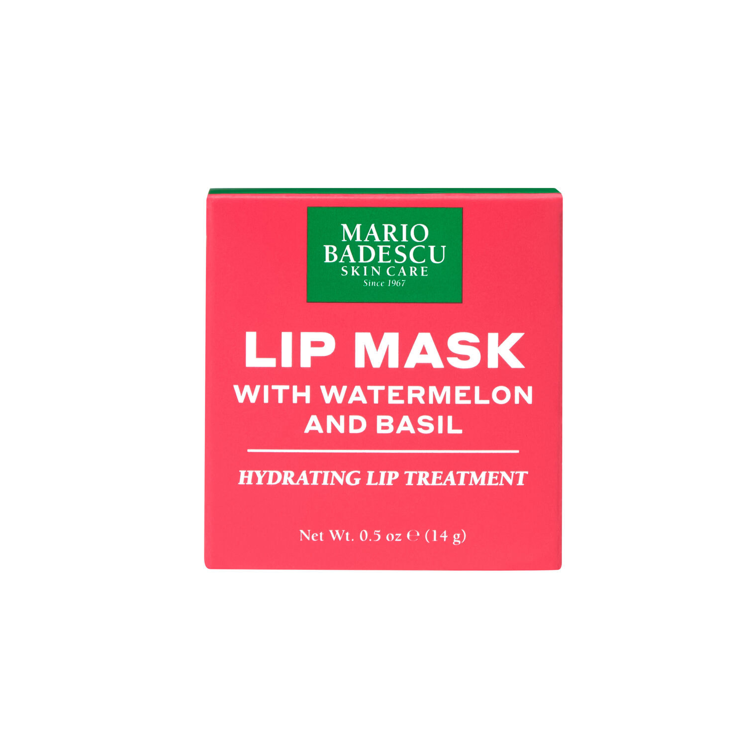 Lip Mask with Watermelon & Basil - Masque lèvres à la pastèque et au basilic