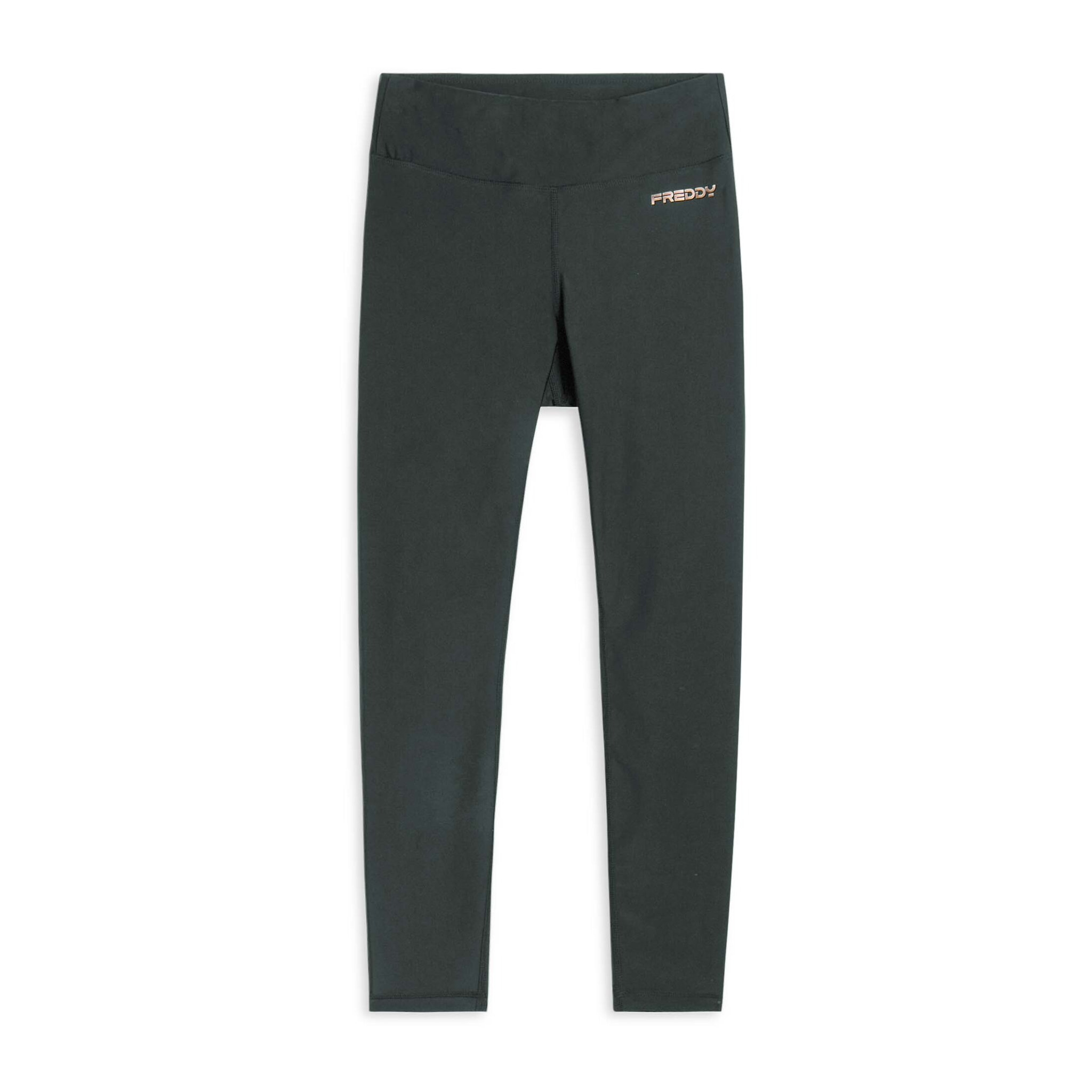 Leggings sportivi skinny 7/8 a vita alta con tasca interna