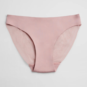 Mini slip invisibile con pizzo rosa