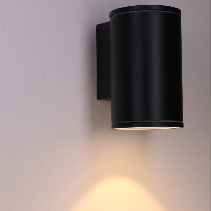 FORLIGHT Aplique Ip54 Orion Single Emission Led 5,6W 3000K Negro 527Lm