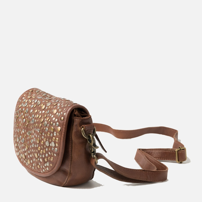 Bolso de hombro BIBA Lovington Stars de piel