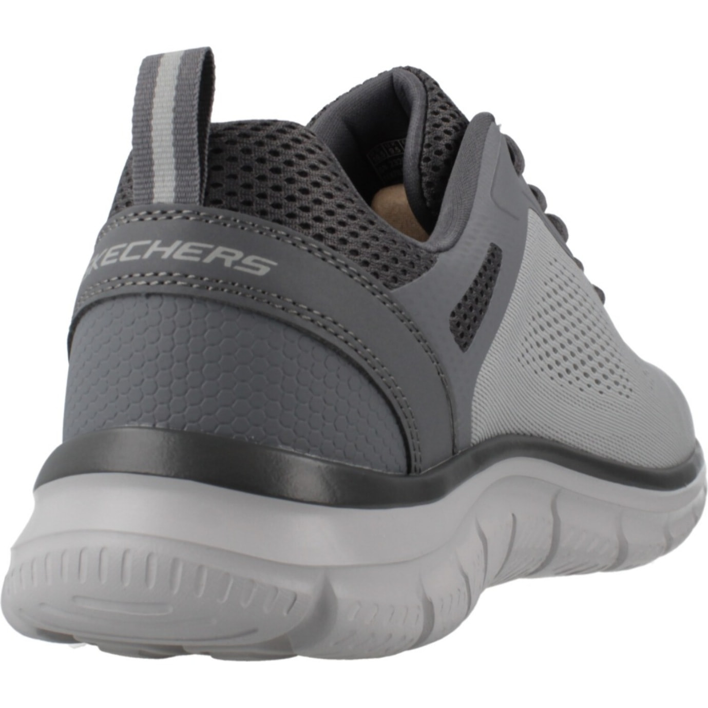 Sneakers De  Hombre Track Gris