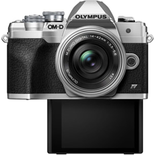 Appareil photo Hybride OLYMPUS E-M10 Mark IV + Pancake 14-42mm Silver