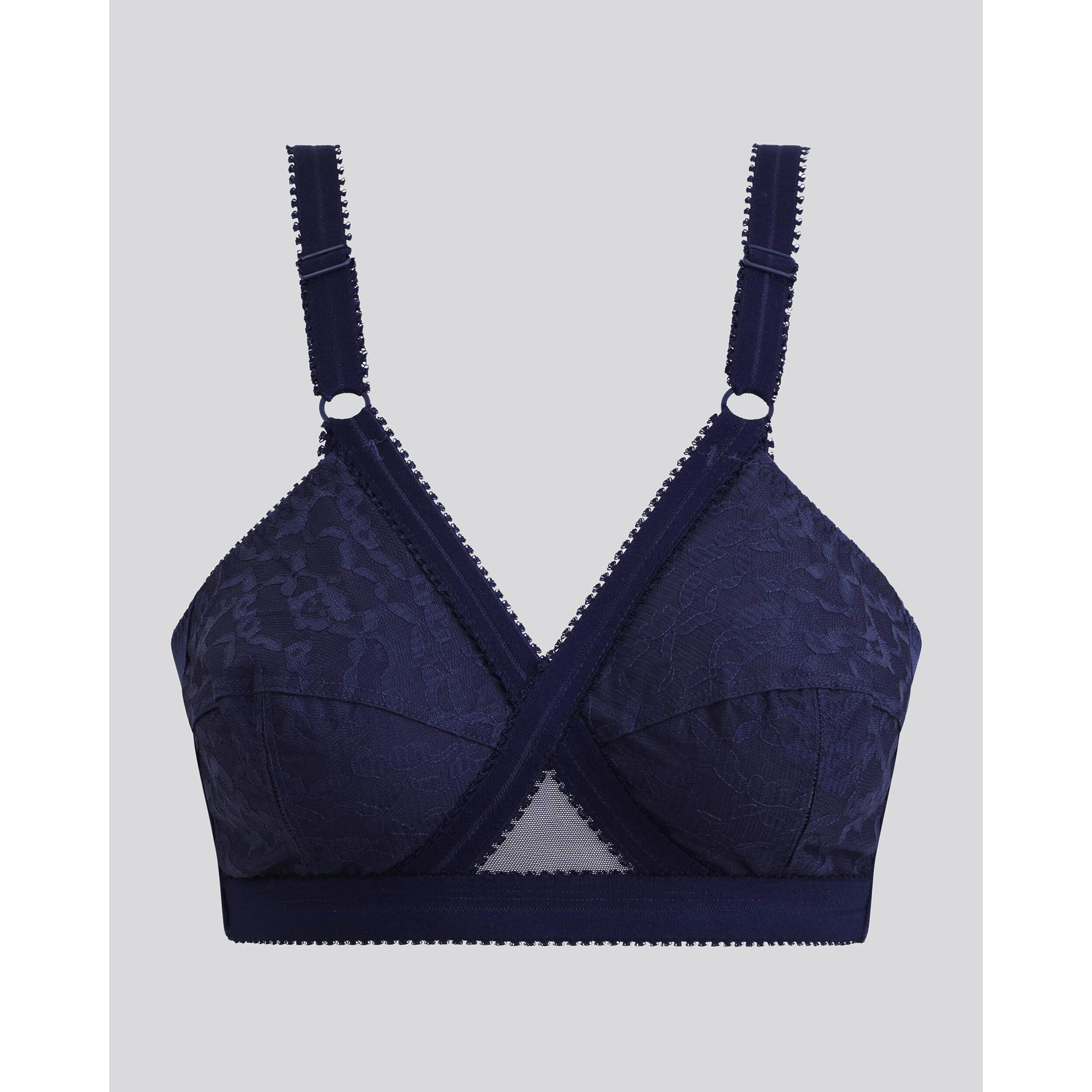 Sujetador sin aros cruzado mágico 556