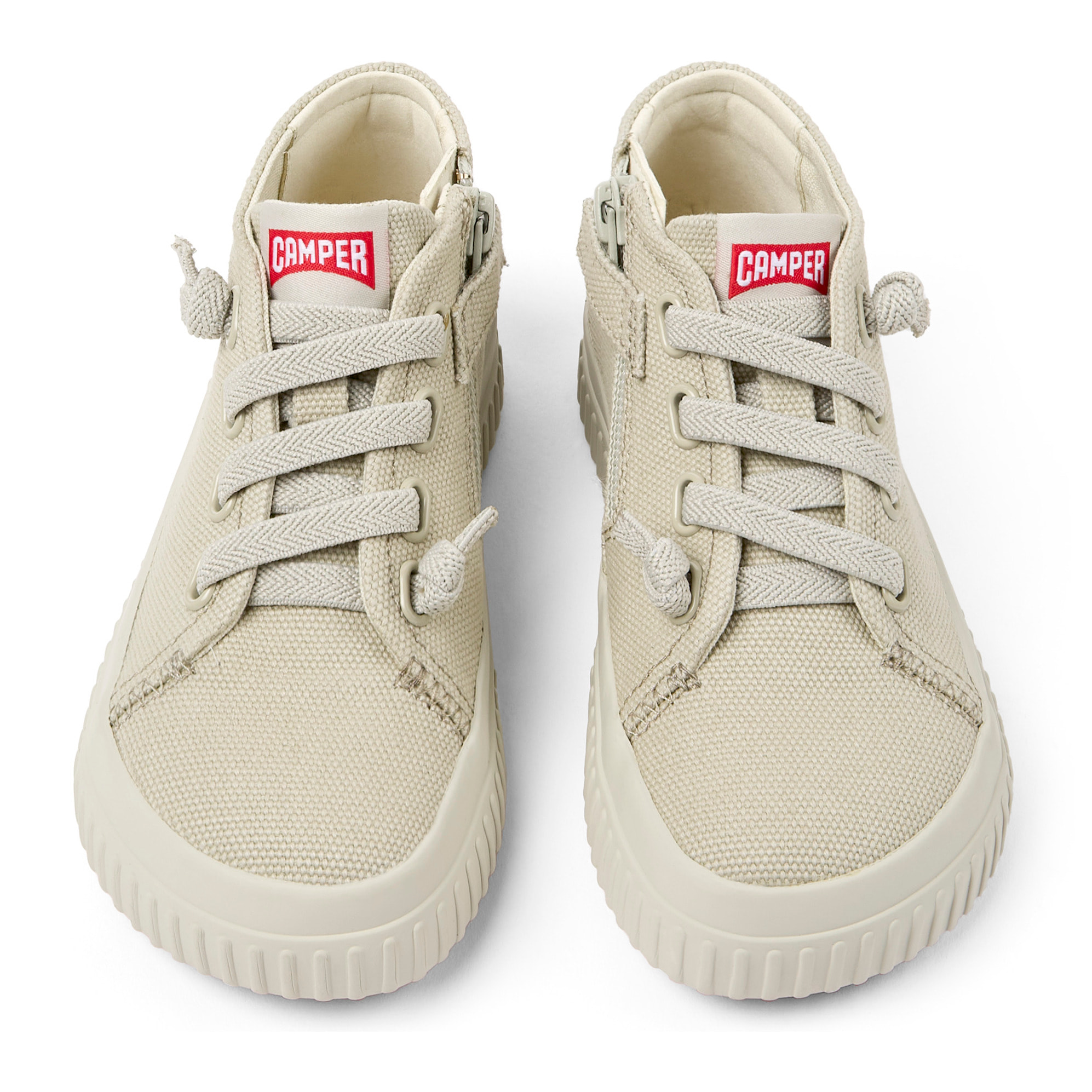 Botines - CAMPER Peu Roda - Gris - Textil natural (algodón reciclado)