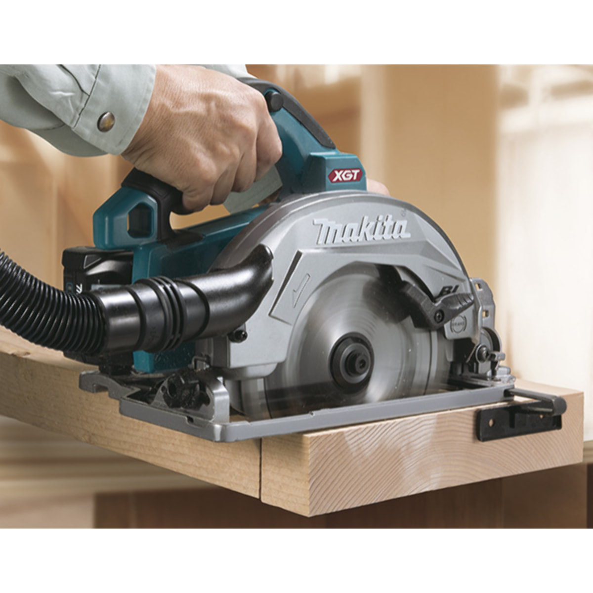 Scie circulaire 40 V max Li-Ion XGT Ø 190 mm MAKITA - Sans batterie - HS004GZ03