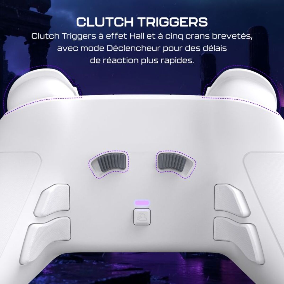 Manette TURTLE BEACH Victrix Pro BFG Reloaded Blanche