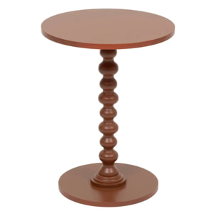 Table d’appoint "Alix" terracotta 50x38x38cm