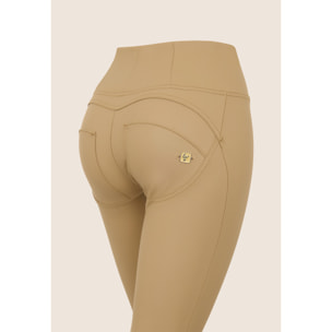 Pantaloni push up WR.UP® 7/8 superskinny similpelle ecologica