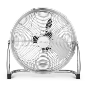 Ventilador En Metal, 3 Velocidades, 3 Aspas, Diseño Retro.