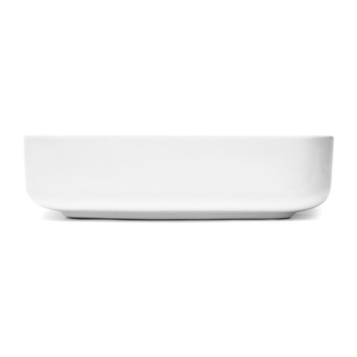 Vasque à poser Infinitio 50 x 39 x 13 cm, sans trop-plein, Blanc brillant (SATINF5039)