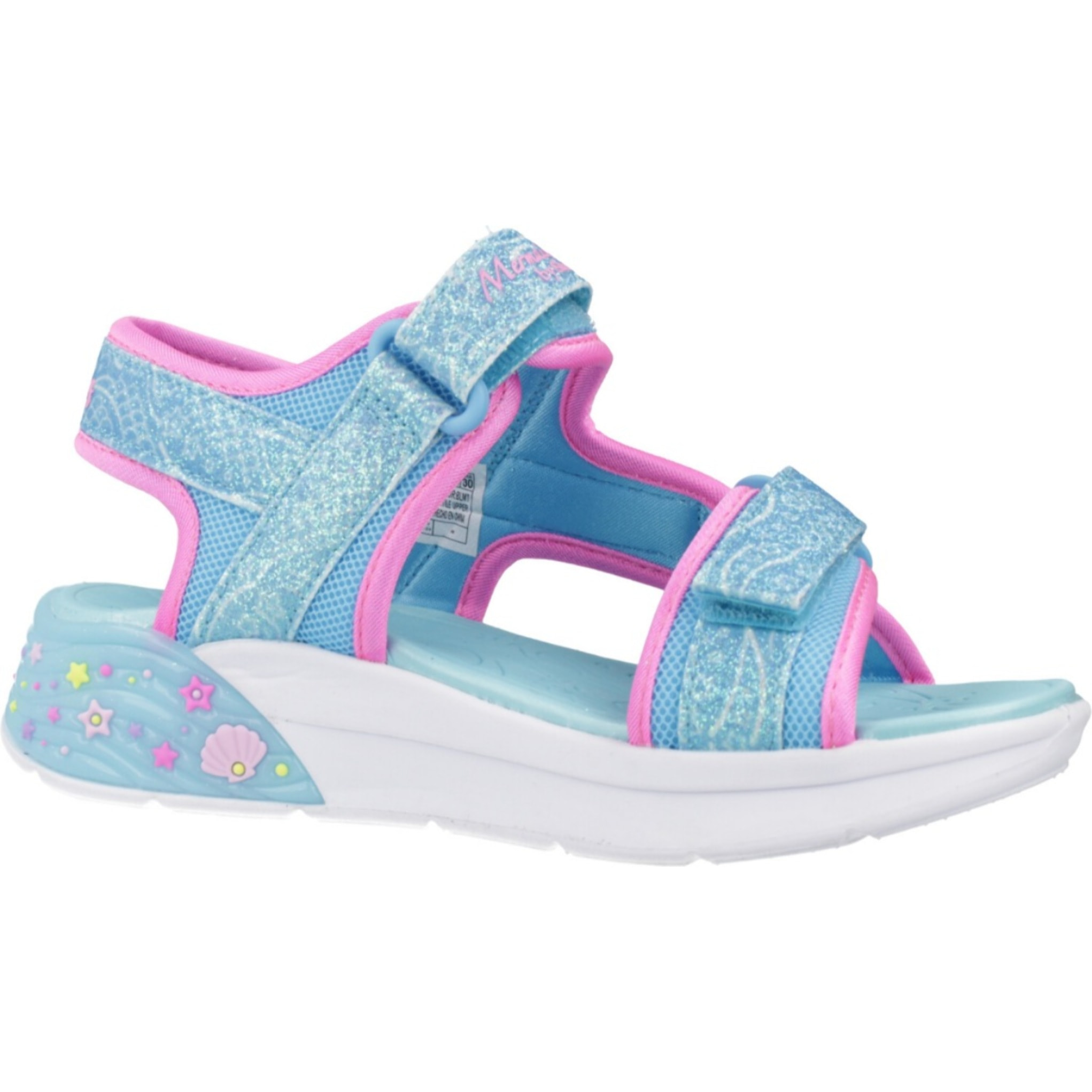 Sandalias Niña Lights Mermaid Dr Azul