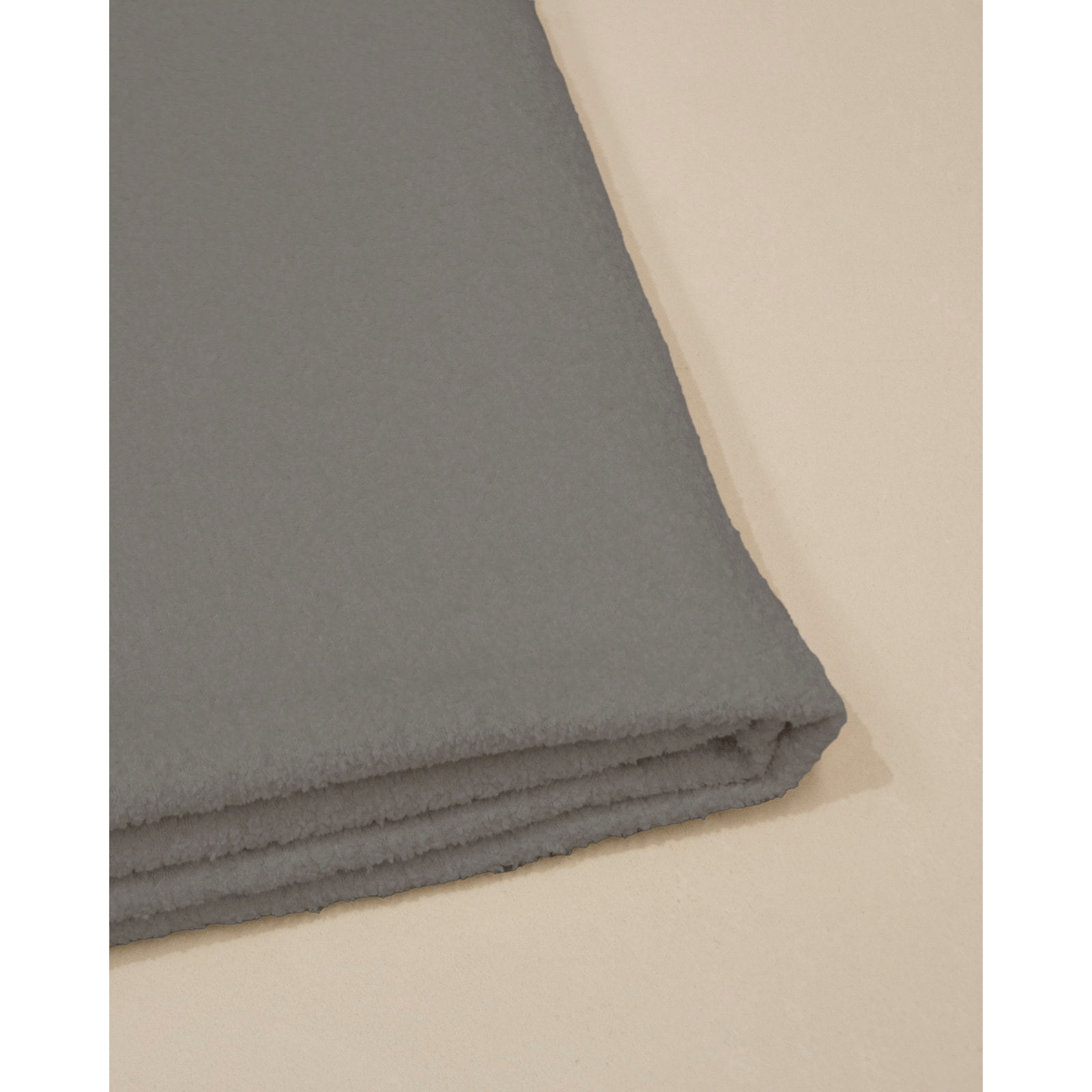 Housse pour tête de lit en bouclé gris foncé en différentes tailles