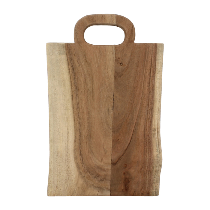 Planche à découper en bois d'acacia 40x24cm WOOD