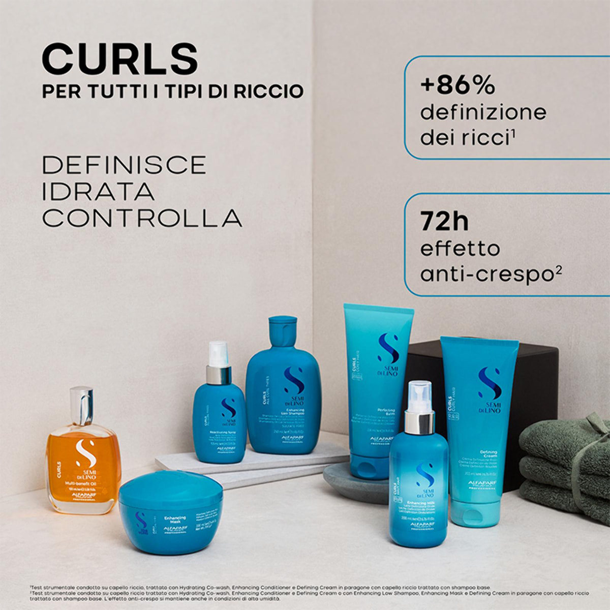 ALFAPARF MILANO Semi Di Lino Curls Reactivating Spray 125ml