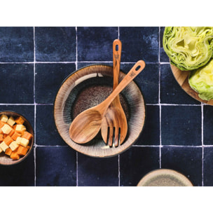 Couverts à salade en bois d'acacia ESKIL