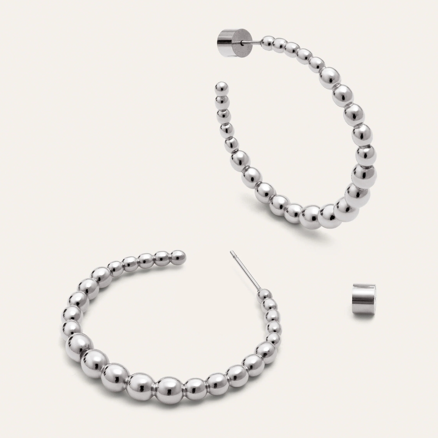 Pendientes Aro Bomb Acero