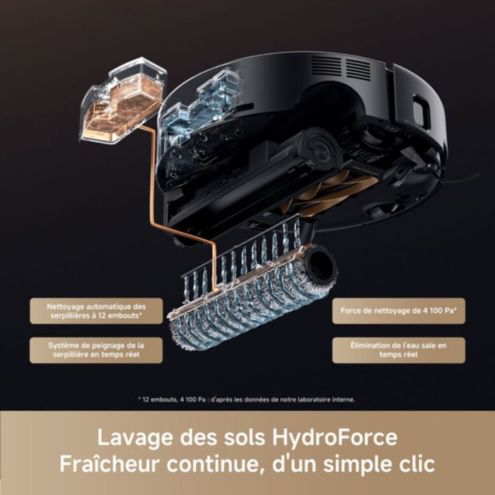 Robot Aspirateur Laveur MOVA Z60 Ultra Roller Complete